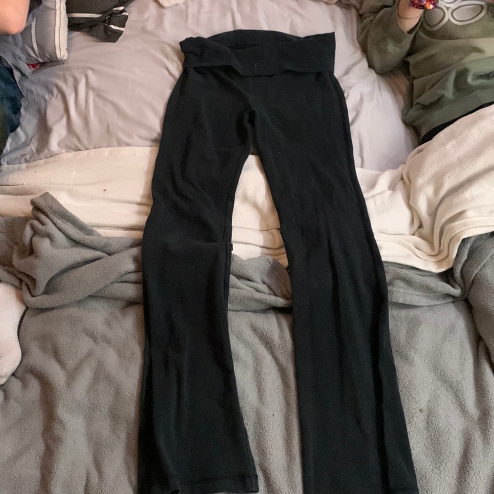 american eagle flare leggings